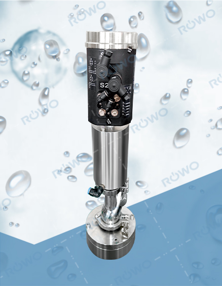 衛生級罐底氣動調節閥