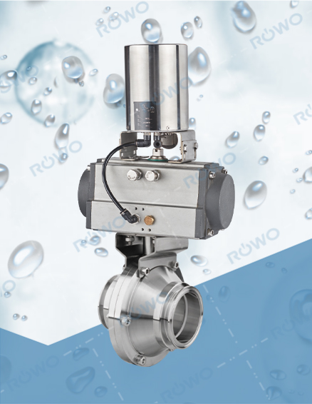 氣動卡式（shì）衛生級蝶閥